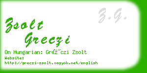 zsolt greczi business card